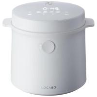 新色ホワイト 糖質カット炊飯器 LOCABO ロカボ 45%カット | ksiストア2