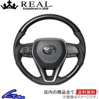 RAV4 50系 ステアリング レアル オリジナルシリーズ TYA-BKC REAL ソフトDシェイプ 小径 ガングリップ ラブ4 ハンドル | KTSパーツショップ