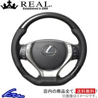 GS 10系 ステアリング レアル オリジナルシリーズ GS-BKC-BK REAL Dシェイプ 小径 ガングリップ ハンドル | kts-parts-shop
