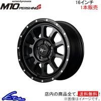 16インチ 5H114.3 7.0J 7J+40 5穴 ナイトロパワー M10 パーシング S ...