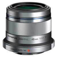 OLYMPUS 単焦点レンズ M.ZUIKO DIGITAL 45mm F1.8 シルバー | kumakumastore