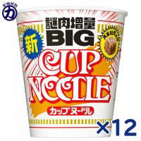 【日清食品】CUP NOODLE BIG カップヌードル ビッグ 103g×12個【送料無料】＜リニューアル＞ | くまの中谷商店