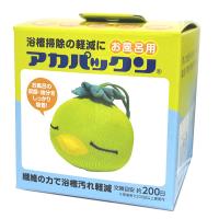 アカパックン お風呂用 グリーン 交換目安約200日 湯垢 垢 浴槽 掃除