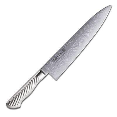 Tojiro Pro 【藤次郎】 F-1033 牛刀 240mm ニッケルダマスカス鋼割込