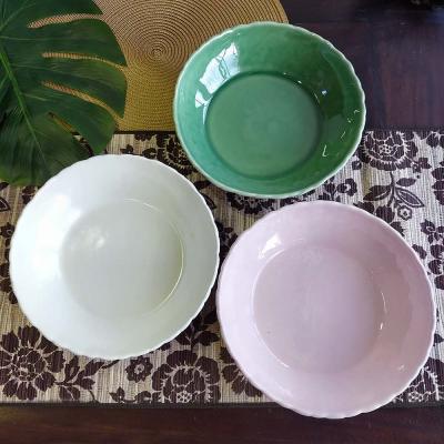 専用です。ジェンガラ　花弁型緑色皿 約28cm５枚 and 小鉢6個 楽天市場】ジェンガラ 皿の通販