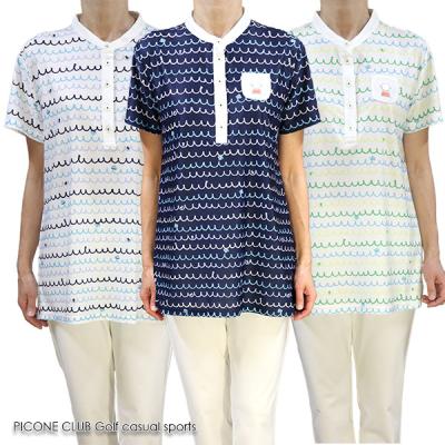 新品タグ付き　ピッコーネクラブ　ゴルフ　スカート　38 ネイビー PICONE CLUB ピッコーネクラブ インナー付スカート ネイビー系