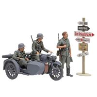 タミヤTAMIYA 1/35 ミリタリーミニチュアシリーズ No.384 ドイツ 軍用サイドカー KS600 プラモデル 35384 | くらおりショップ