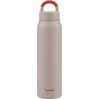 ピーコック ステンレスボトル スクリューマグタイプ ハンドル付き AEZ-100 CA サンドベージュ 1L 保温・保冷
