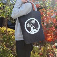 デニムトートバッグ 浪に月うさぎ エコバッグ 肩掛けバッグ イラスト メンズ オリジナルレトロ 家紋 倉敷屋 日本製 手作り 丈夫 カワイイ 手提げ Retrobag Namitsuki 倉敷屋 通販 Yahoo ショッピング