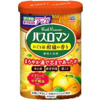 アース製薬 バスロマン にごり浴 薬用入浴剤 柑橘の香り 600g 【医薬部外品】 ＜冷え性・疲労回復・肩こり＞ (キャンセル不可)【北海道・沖縄は別途送料必要】 | 暮らしのマート