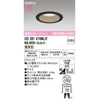 安心のメーカー保証 オーデリック照明器具 ダウンライト 一般形 OD361474MLR （ランプ別梱包）『OD361474#＋NO294Z』  LED Ｔ区分 | 暮らしの照明