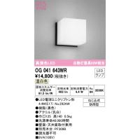 オーデリック照明器具 ポーチライト 軒下使用可 OG041643WR （ランプ別梱包）『OG041643#＋NO292AW』  LED Ｔ区分 | 暮らしの照明
