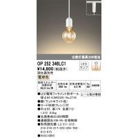 オーデリック照明器具 ペンダント 配線ダクト用 OP252346LC1 （ランプ別梱包）『OP252346#＋NO271E』  LED Ｔ区分 | 暮らしの照明