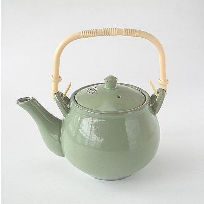 急須　陶器　蔓ハンドル　作家物　蔓細工　未使用に近い美品 Amazon | あけび 急須 きゅうす 蔓細工 土瓶 民藝 骨董 | ノー