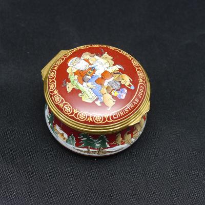 HALCYON DAYS ENAMELS ハルシオンデイズ クリスマス HALCYON DAYS ENAMELS ハルシオンデイズ イギリス 小物入れ