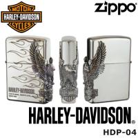 日本限定 正規品 ZIPPO HARLEY-DAVIDSON サイドメタル HDP-04 ジッポー ライター ジッポ Zippo ハーレー ダビッドソン ハーレー オイルライター 白頭鷲 | KURAZO-よろずや くら蔵