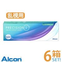 プレシジョンワン乱視用 6箱セット 1箱30枚入 日本アルコン 要処方箋 メーカー直送送料無料 代引き不可 他商品同時購入不可 | クリアコンタクト Yahoo!店