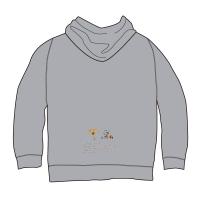 子供用 フード付きスウェット パーカー sachie_note オリジナル