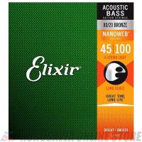 Elixir NANOWEB 4-String Acoustic Light / Long Scale (.045 - .100) [14502] (ご予約受付中)【ネコポス】 | 昭和32年創業の老舗 クロサワ楽器