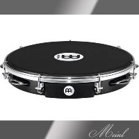 Meinl マイネル Traditionals ABS Pandeiros (Frame Drums) 10" Napa Head [PA10ABS-BK-NH] (パンデイロ) | 昭和32年創業の老舗 クロサワ楽器