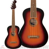 Fender Acoustics Avalon Tenor Ukulele, Walnut Fingerboard, 2-Color Sunburst | GUITAR MUSEUM