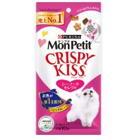 モンプチ Monpetit クリスピーキッス シーフードセレクト 30g ■ キャットフード ドライフード 猫用 おやつ | ペッツビレッジクロスヤフー店