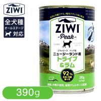 Ziwi Peak ジウィピーク ドッグ缶 トライプ＆ラム 390g | ペッツビレッジクロスヤフー店