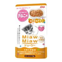 アイシア ミャウミャウ ジューシー 子ねこ用 ほろほろチキン 70g | ペッツビレッジクロスヤフー店