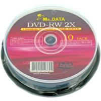 同梱可能 DVD-RW 4.7GB 2倍速 10枚  アナログ録画・データ用  MRDATA  DVD-RW47 2X 10PS/7605ｘ１個 | sun phase