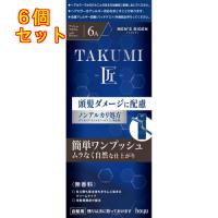 メンズビゲン TAKUMI 匠 6A アッシュブラウン 男性白髪用×6個 | クスリのアオキ2号店ヤフー店