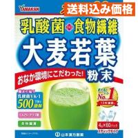 山本漢方 乳酸菌 プラス 大麦若葉 粉末 4gx60パック入 | クスリのアオキhappy ヤフー店