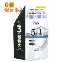 h&amp;s(エイチアンドエス) 5in1 コンディショナー 超特大詰替 850g×6個 | クスリのアオキ ヤフー店