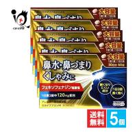 花粉症 薬 鼻炎薬 ★スカイブブロンHI 60錠×5個セット 第2類医薬品 アレルギー専用 アレグラ アレルビと同じフェキソフェナジン塩酸塩配合