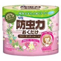 アース製薬　ピレパラアース　防虫力　おくだけ　消臭プラス　柔軟剤の香り　フローラルソープ　(300mL)　洋服ダンス　クローゼット用 | くすりの福太郎