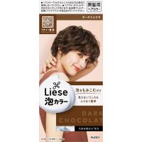 花王 リーゼ 泡カラー ダークショコラ (1セット) 黒髪用 ヘアカラー　医薬部外品 | くすりの福太郎