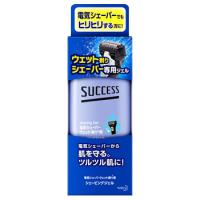花王 サクセス ウェット剃りシェーバー専用ジェル (180g) シェービングジェル | くすりの福太郎