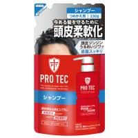 ライオン PRO TEC プロテク 頭皮ストレッチ シャンプー つめかえ用 (230g) 詰め替え用　医薬部外品 | くすりの福太郎