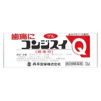 【第2類医薬品】丹平製薬　コンジスイQ　(3g)　歯痛剤　ゲル　綿棒付 | くすりの福太郎
