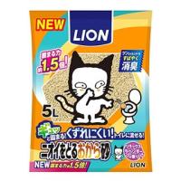 ライオン　ニオイをとるおから砂　リラックスラベンダーの香り　(5L)　猫用トイレ砂 | くすりの福太郎