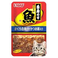 いなばペットフード マルウオ 白身のせパウチ まぐろ白身のせ かつお節入り (40g) キャットフード ウェット | くすりの福太郎