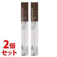 《セット販売》　ちふれ化粧品 アイブロー ペンシル くり出し式 22 ブラウン (1本)×2個セット CHIFURE | くすりの福太郎