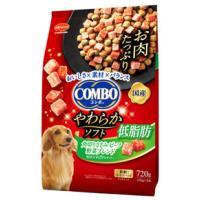 日本ペットフード コンボ ドッグ やわらかソフト 低脂肪 角切りささみ・ビーフ 野菜ブレンド (720g) ドッグフード COMBO | くすりの福太郎