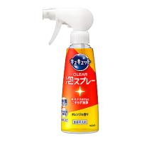 花王 キュキュット クリア泡スプレー オレンジの香り 本体 (280mL) 台所用合成洗剤 CLEAR泡スプレー | くすりの福太郎