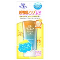 ロート製薬 スキンアクア トーンアップUVエッセンス ラテベージュ (80g) SPF50+ PA++++ 日焼け止め 顔・からだ用 | くすりの福太郎