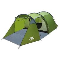 AYAMAYA テント 2ルーム 前室付き トンネルテント 2-4人用 キャンプテント ツーリングテント ツールーム 防雨 PU2500 | KYAJU