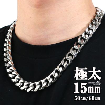 12面トリプル喜平 シルバー（アクセサリー素材：ステンレス）の