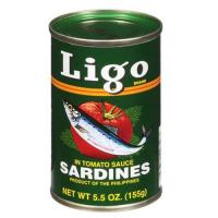 イワシのトマトソース漬け リゴ 155g Ligo Sardines In Tomato Sauce 缶詰　セット 非常食 保存食 長期保存 | キョウダイマーケット