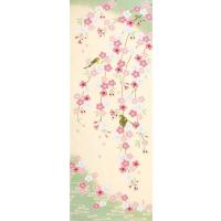 濱文様　絵てぬぐい　しだれ夢桜　約90×34cm　綿100％　日本製　新品