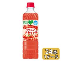【個人様購入可能】[取寄] サントリー GREEN DA・KA・RA やさしい アセロラ 冷凍兼用 600ml PET 24本 (1ケース) グリーンダカラ 送料無料 50497 | 京都のちょっとセレブな企業専門店