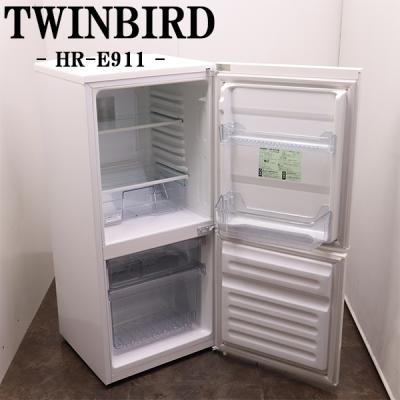 ツインバード冷凍冷蔵庫110L　省エネ設計　自動霜取り機能付き　2019年製 ツインバード、一人暮らし向けの2ドア冷凍冷蔵庫。静音性や
